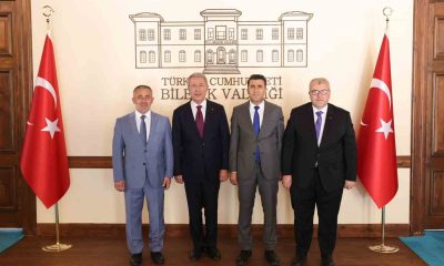 TBMM Milli Savunma Komisyonu Başkanı Akar’dan Bilecik Valiliğine ziyaret