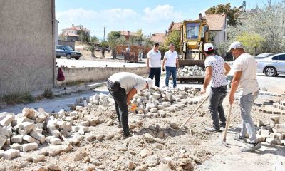 Başkan Koca, Sanayi Sitesindeki üst yapı çalışmalarını inceledi