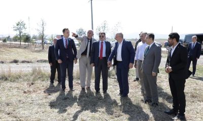 Vali Işın, Aslanapa Hayvancılık OSB’de incelemelerde bulundu