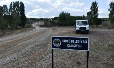 İnönü’de 40 yıllık yol sorunu çözüldü