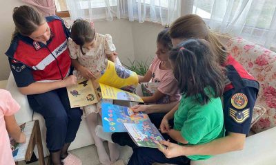 Jandarmadan Sevgi Evleri Sitesine ziyaret