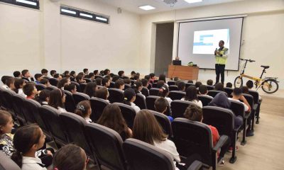 Okullarda Temel Trafik ve Bisiklet Kültürü semineri veridi