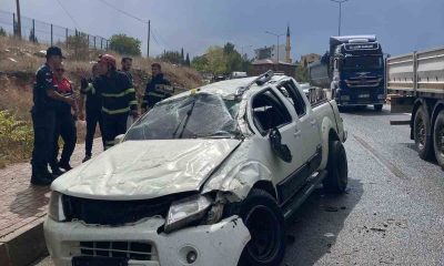 Feci trafik kazasında ağır yaralanan sürücü hayatını kaybetti