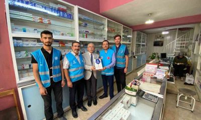 Genç gönüllülerden genç esnafa ziyaret