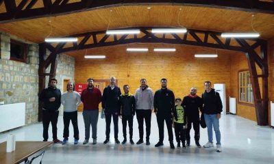 Gediz basketbol takımı, Murat Dağı Gençlik Kampında antrenman gerçekleştirdi