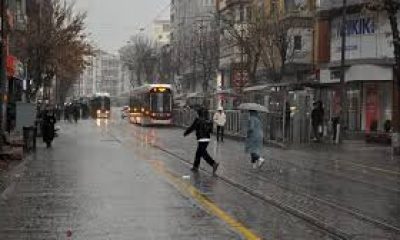 Eskişehir bölgede yerel sağanak yağış etkili olacak
