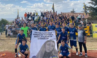 Çukurhisarspor, şehit polis memuru Şeyda Yılmaz’ı andı