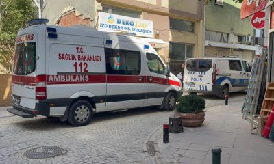 Tartıştığı arkadaşı tarafından bıçaklanan yabancı uyruklu şahıs hastaneye kaldırıldı