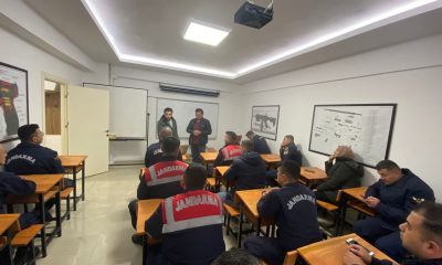 Jandarma personeline ‘Canlı hayvan nakli’ eğitimi verildi