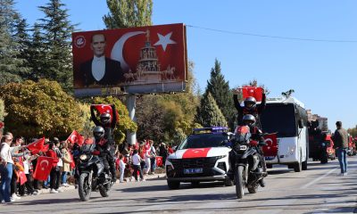 Cumhuriyetin 101’inci yılı Eskişehir’de coşkuyla kutlandı