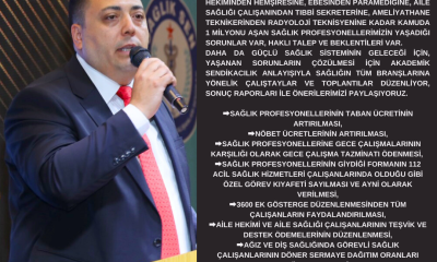 Şube Başkanı Hasan Hüseyin KÖKSAL’dan TBMM’ye Çağrı