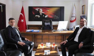 Beylikova Belediye Başkanı’ndan Kaymakam İsmail Şanal’a hayırlı olsun ziyareti