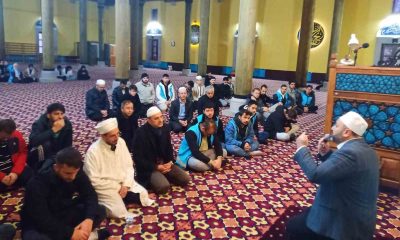 Kütahya’da üniversite öğrencileri sabah namazında buluştu