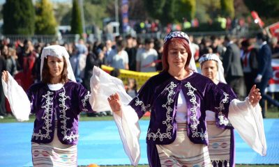 Anadolu Kadınları’nın gösterisi 29 Ekim’e damga vurdu