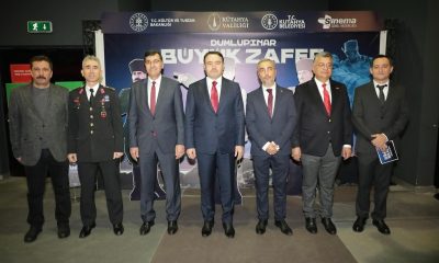 “Dumlupınar Büyük Zafer” Animasyon Filmi’nin galası Kütahya’da gerçekleştirildi