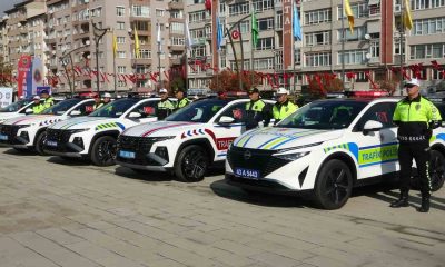 Kütahya’da polis ve jandarmaya araç takviyesi
