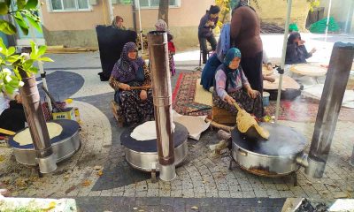 Hisarcık Şehitler Mahallesi’nde gözleme hayrı