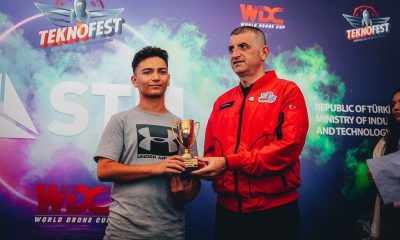 Kütahyalı milli sporcu Doruk Cengiz, Teknofest 2024’te ikincilik elde etti