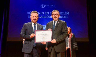 BŞEÜ Rektörü Kaplancıklı’ya üstün başarı ödülü