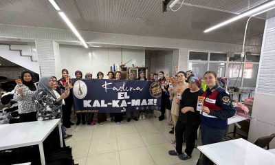Simav’da 37 tekstil çalışanı kadına KADES Uygulaması tanıtıldı