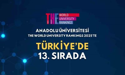 Anadolu Üniversitesi, THE World University Rankings 2025’te 13’üncü sırada