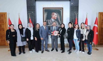 Eskişehir Gastronomi Derneği’nden Vali Hüseyin Aksoy’a ziyaret