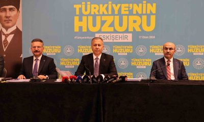 Bakan Yerlikaya, Eskişehir’in 10 önemli suçta Türkiye ortalamasının altında olduğunu açıkladı