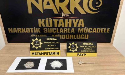 Kütahya’daki uyuşturucu operasyonlarında 4 kişi tutuklandı