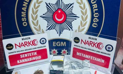 Bilecik’te şüpheli şahsın hareketleri ele verdi