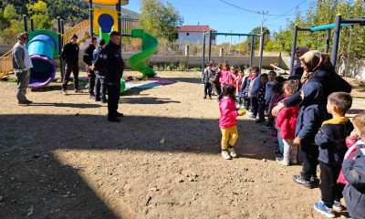 Simav’da miniklere polislik mesleği tanıtıldı