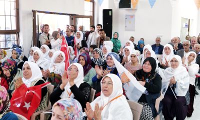 Sarıcakaya ve Mihalgazi ilçelerinde coşkulu kongre