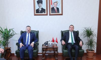 Tarım ve Orman Bakan Yardımcısı, Vali Aksoy’u ziyaret etti