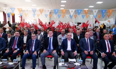 AK Parti Han ve Çifteler ilçe kongrelerine yoğun katılım