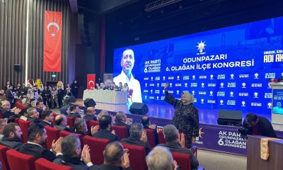 Ayşen Gürcan, AK Parti Odunpazarı Kongresinde  konuştu