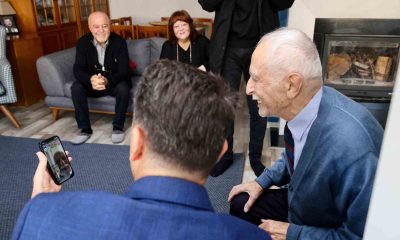Eski Bakan Nabi Avcı’dan 88 yaşındaki okul müdürüne Öğretmenler Günü sürprizi