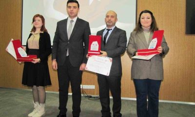 Hisarcık’ta dereceye giren öğretmenler ödüllendirildi