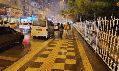 Afyonkarahisar’da beklenen kar yağışı başladı