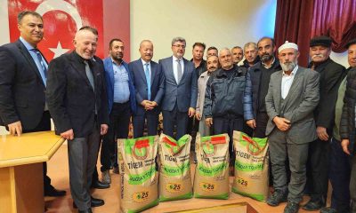 Çiftçilere yarısı hibeli 5 milyon TL’lik tohum dağıtılacak