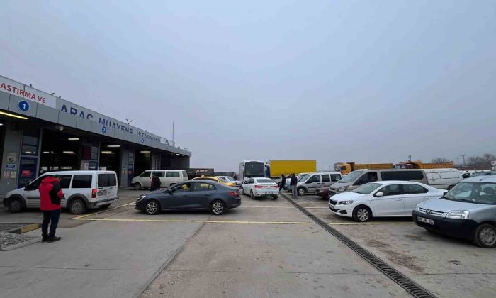Araç muayenelerinde yıl sonu yoğunluğu