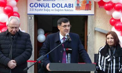 Kütahya’da ihtiyaç sahipleri için “Gönül Dolabı”