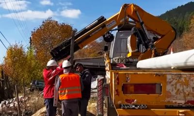 Simav’da 22 köyün elektrik hatları yenileniyor