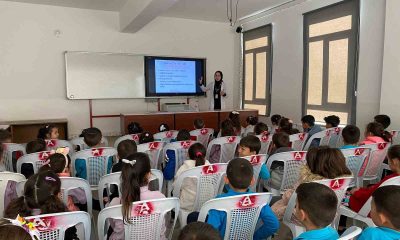 Hisarcık’ta öğrencilere sağlıklı beslenme ve ağız diş sağlığı eğitimi