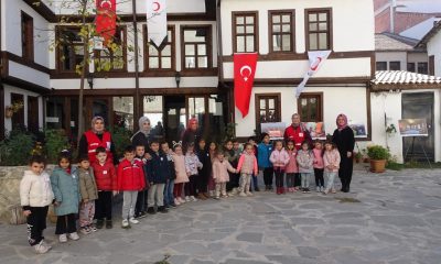 Tavşanlı’da öğrencilerin Kızılay’a ilgisi