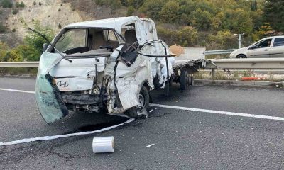Bilecik’te meydana gelen trafik kazasında 1’i ağır 2 kişi yaralandı