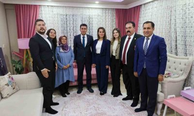 Vali Aygöl ve İl Müdürü Türkoğlu’ndan gazi ziyareti