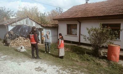 Köylerinde çıkan yangından etkilenen vatandaşlara psikososyal destek