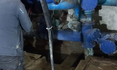 Su kesintilerine karşı su depolama pompaları yenilendi