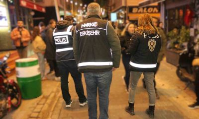 Polis ekipleri Eskişehir’de denetim gerçekleştirdi