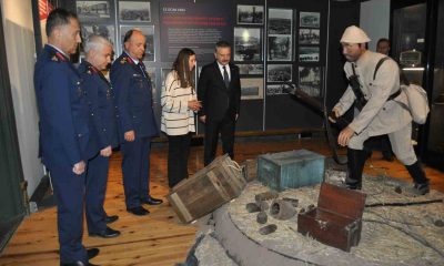 Vali Aksoy, Kurtuluş Savaşı’nda Atatürk’ün kaldığı konağı ziyaret etti