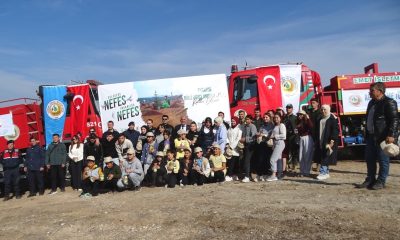 Hisarcık’ta 120 fidan dikildi